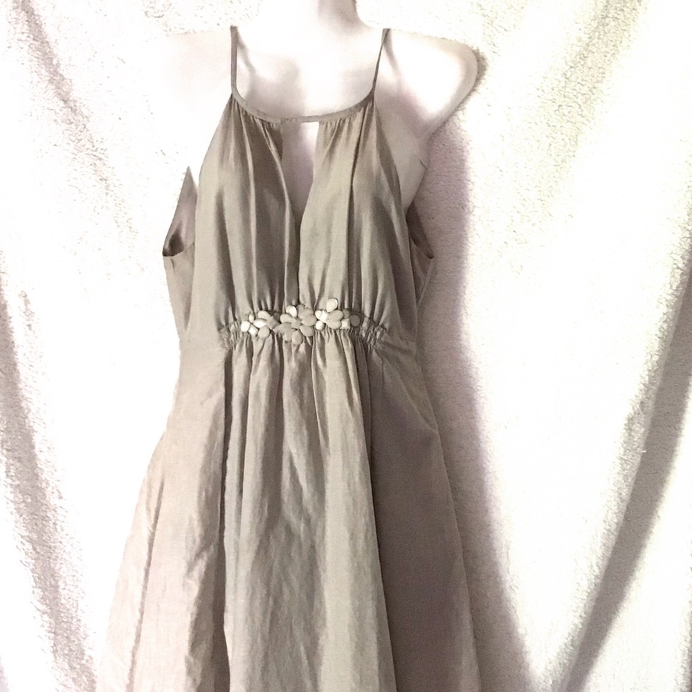 Silver body central party dress size medium